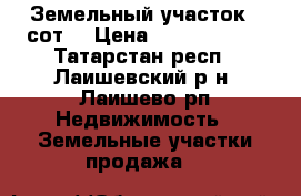 Земельный участок 10сот  › Цена ­ 12 500 000 - Татарстан респ., Лаишевский р-н, Лаишево рп Недвижимость » Земельные участки продажа   